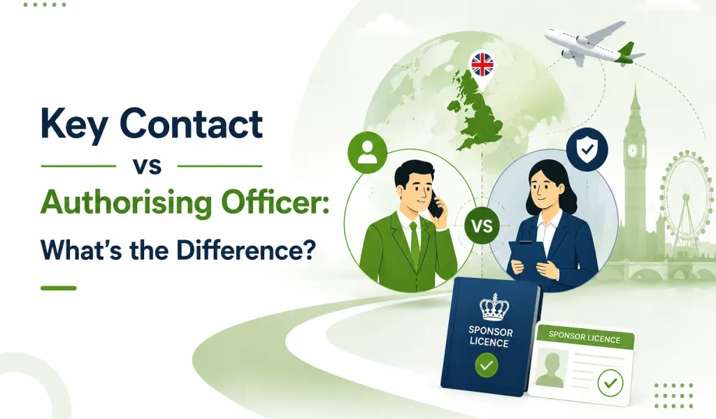 Key Contact vs Authorising Officer