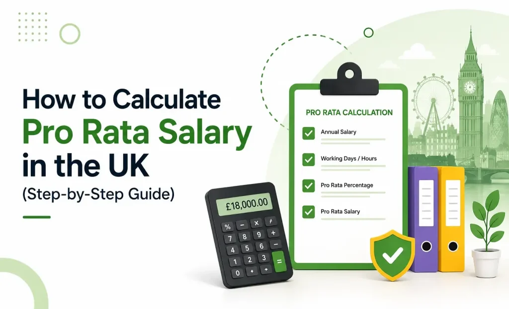 How to calculate pro rata salary in the UK