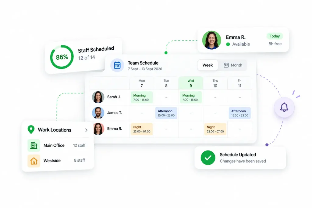 rota workforce scheduling